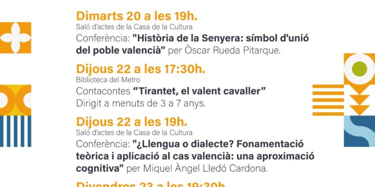 Torrent acoge la Semana de la Llengua Valenciana 2025 1 Torrent acoge la Semana de la Llengua Valenciana 2025