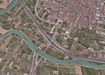 Cortes de carretera en el entrono de Sueca y Fortaleny por obras de la vía ciclopeatonal de la CV-509