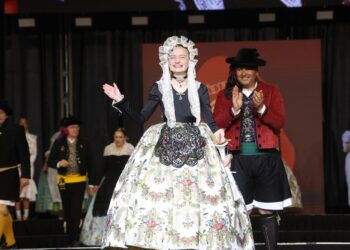 Alicante ya tiene Bellea del Foc Infantil 2025, Valentina Tárraga Quesada