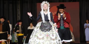 Alicante ya tiene Bellea del Foc Infantil 2025, Valentina Tárraga Quesada