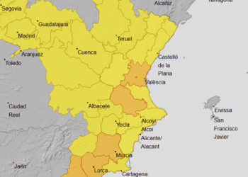 Se amplía la alerta naranja por tormentas intensas y granizo