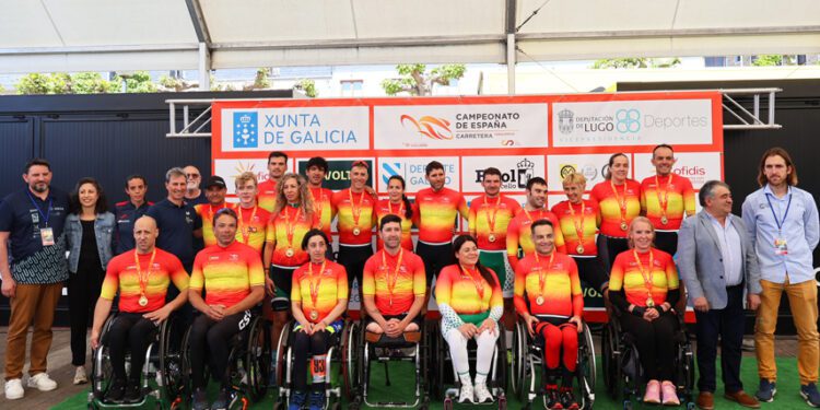 Friol corona a los nuevos campeones de España de contrarreloj en ciclismo paralímpico 1 Friol corona a los nuevos campeones de España de contrarreloj en ciclismo paralímpico