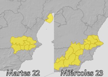 Nuevos avisos amarillos para jueves y el viernes por lluvias y tormentas