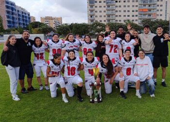 LG OLED Black Demons campeonas de la LNFA femenina de fútbol americano