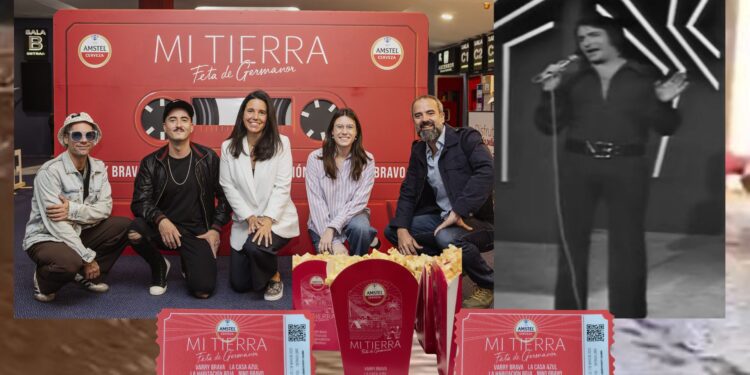 «Mi Tierra feta de germanor”: Varry Brava, La Casa Azul y La Habitación Roja reviven a Nino Bravo para ayudar a las fallas dañadas por la DANA