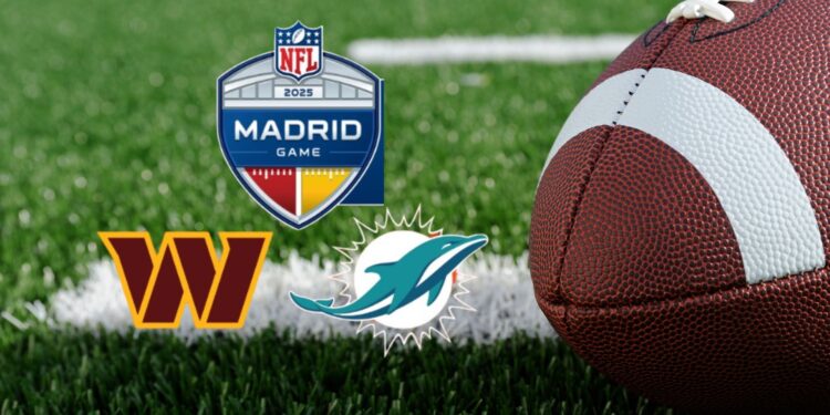 La NFL aterrizará en el Bernabéu el próximo 16 de noviembre: Dolphins vs Commanders 1 La NFL aterrizará en el Bernabéu el próximo 16 de noviembre: Dolphins vs Commanders