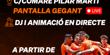El Ayuntamiento de Torrent y la Diputació de Valéncia colocarán pantalla gigante y animación de DJ para apoyar al Torrent CF