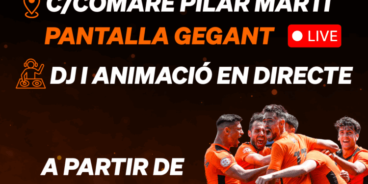 El Ayuntamiento de Torrent y la Diputació de Valéncia colocarán pantalla gigante y animación de DJ para apoyar al Torrent CF 1 El Ayuntamiento de Torrent y la Diputació de Valéncia colocarán pantalla gigante y animación de DJ para apoyar al Torrent CF