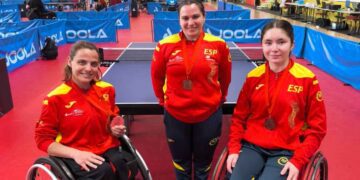 Rubio, Sande y González lideran el medallero español en el ITTF World Para Challenger de Podgorica