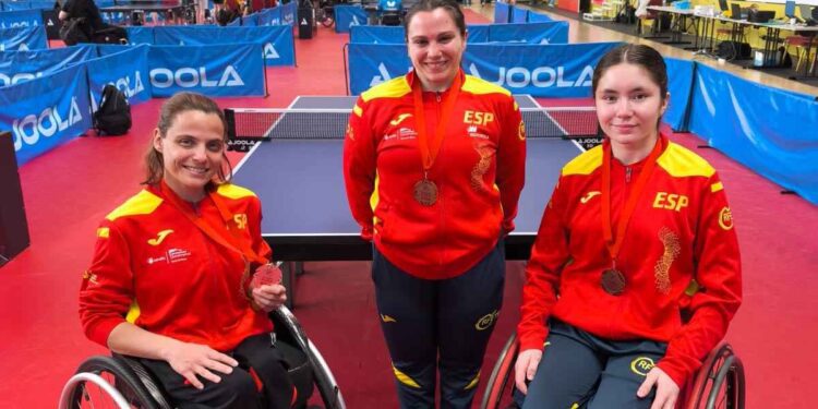 Rubio, Sande y González lideran el medallero español en el ITTF World Para Challenger de Podgorica 1 Rubio, Sande y González lideran el medallero español en el ITTF World Para Challenger de Podgorica