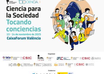 València acogerá el congreso 100xCiencia 9 bajo el lema ‘Ciencia para la sociedad. Tocando conciencias’