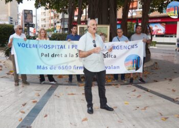 Sumant per Torrent se concentra pidiendo que el nuevo Hospital Arnau de Vilanova se construya en Torrent