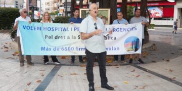 Sumant per Torrent se concentra pidiendo que el nuevo Hospital Arnau de Vilanova se construya en Torrent