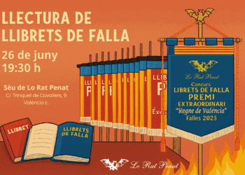 Lo Rat Penat celebrarà l'acte de Llectura de Llibrets de Falla premiats en la presència de la Regina dels Jocs Florals i de la Fallera Major de Valéncia 1 Lo Rat Penat celebrarà l'acte de Llectura de Llibrets de Falla premiats en la presència de la Regina dels Jocs Florals i de la Fallera Major de Valéncia