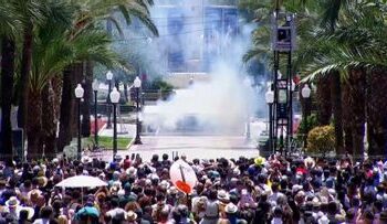 Alicante vive un fin de semana de Fogueres bajo temperaturas veraniegas de hasta 37 grados