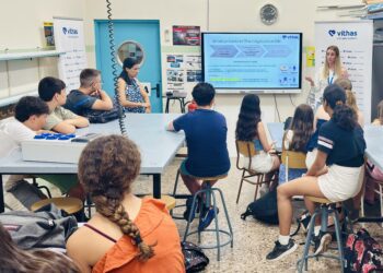 El colegio Argos acoge un Vithas Aula Salud Colegios sobre educación sexual para 60 alumnos de 4º ESO