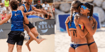 Pérez/Matos y Carro/González ganan la final de la Copa del Rey y de la Reina Iberdrola de Vóley Playa