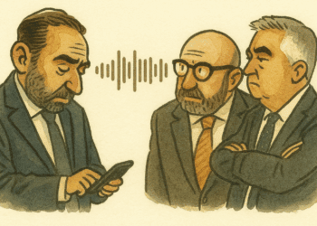 Koldo se quita la corbata y califica de “amargados de mierda” a Cerdán y compinches de fiesta… porque esto ya es bochorno con ritmo de verbena