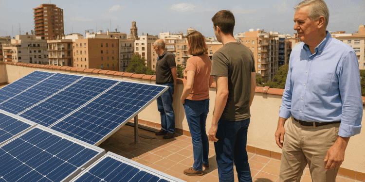 Valencia impulsa el autoconsumo con una campaña para instalar placas solares en edificios residenciales 1 Valencia impulsa el autoconsumo con una campaña para instalar placas solares en edificios residenciales