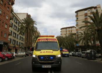 Un peatón resulta herido con politraumatismo tras ser atropellado en la avenida Campanar de Valencia
