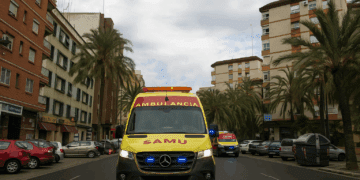 Un peatón resulta herido con politraumatismo tras ser atropellado en la avenida Campanar de Valencia