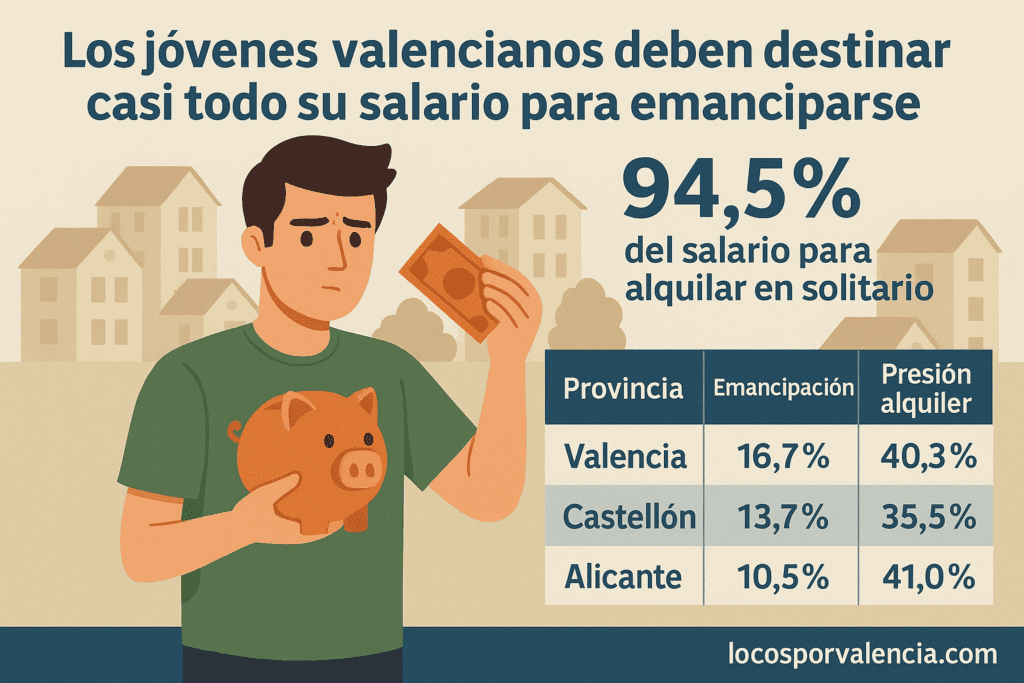Los jóvenes valencianos deben destinar casi todo su salario para poder emanciparse: “Trabajar ya no es suficiente” 2 ChatGPT Image 19 jun 2025 09 46 01