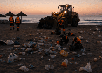 Valencia recoge 60 toneladas de residuos tras la Noche de San Juan: balance de seguridad, limpieza y asistencia sanitaria
