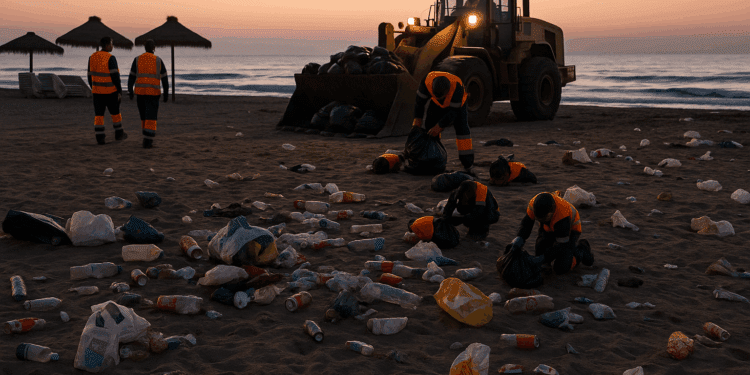 Valencia recoge 60 toneladas de residuos tras la Noche de San Juan: balance de seguridad, limpieza y asistencia sanitaria 1 Valencia recoge 60 toneladas de residuos tras la Noche de San Juan: balance de seguridad, limpieza y asistencia sanitaria