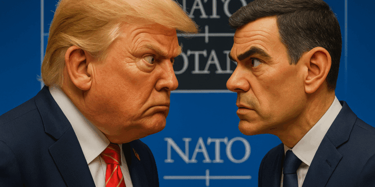 ¡Trump se enfada y amenaza con arancelazos porque España no quiere duplicar el gasto en Defensa! 1 ¡Trump se enfada y amenaza con arancelazos porque España no quiere duplicar el gasto en Defensa!