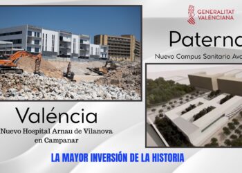 El nuevo Hospital Arnau se alzará sobre los cimientos de la antigua Fe en Campanar y Paterna tendrá un Campus Sanitario Avanzado
