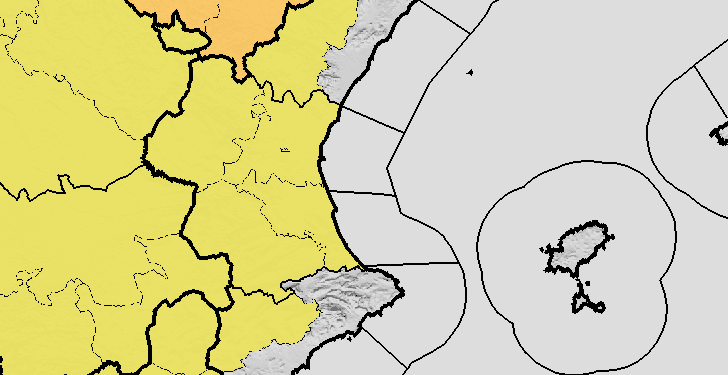 Aviso de AEMET de tormentas fuertes esta tarde acompañadas de rachas fuertes de viento y granizo 1 Aviso de AEMET de tormentas fuertes esta tarde acompañadas de rachas fuertes de viento y granizo