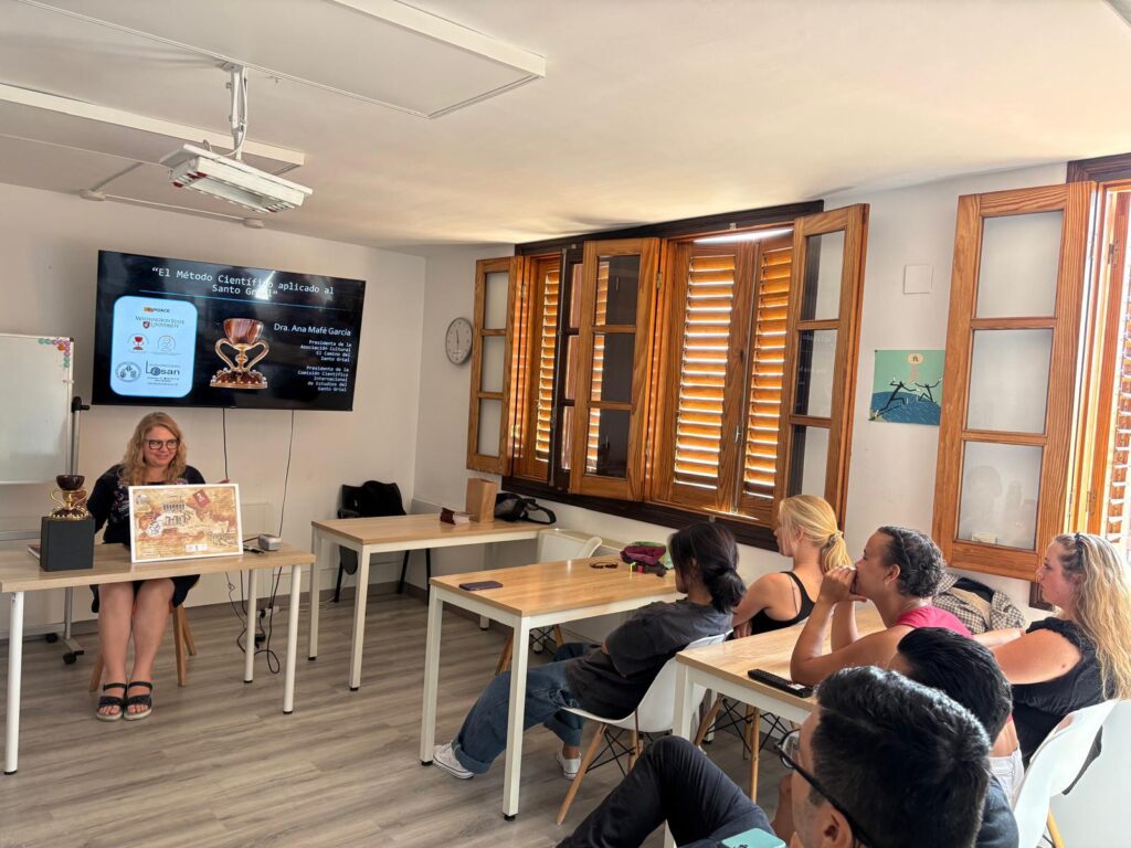 EUROACE en Valencia acoge la I Jornada El Camino del Santo Grial con estudiantes de la Washington State University de EE. UU 3 I JORNADA EL CAMINO DEL SANTO GRIAL EUROACE CLASE MAGISTRAL