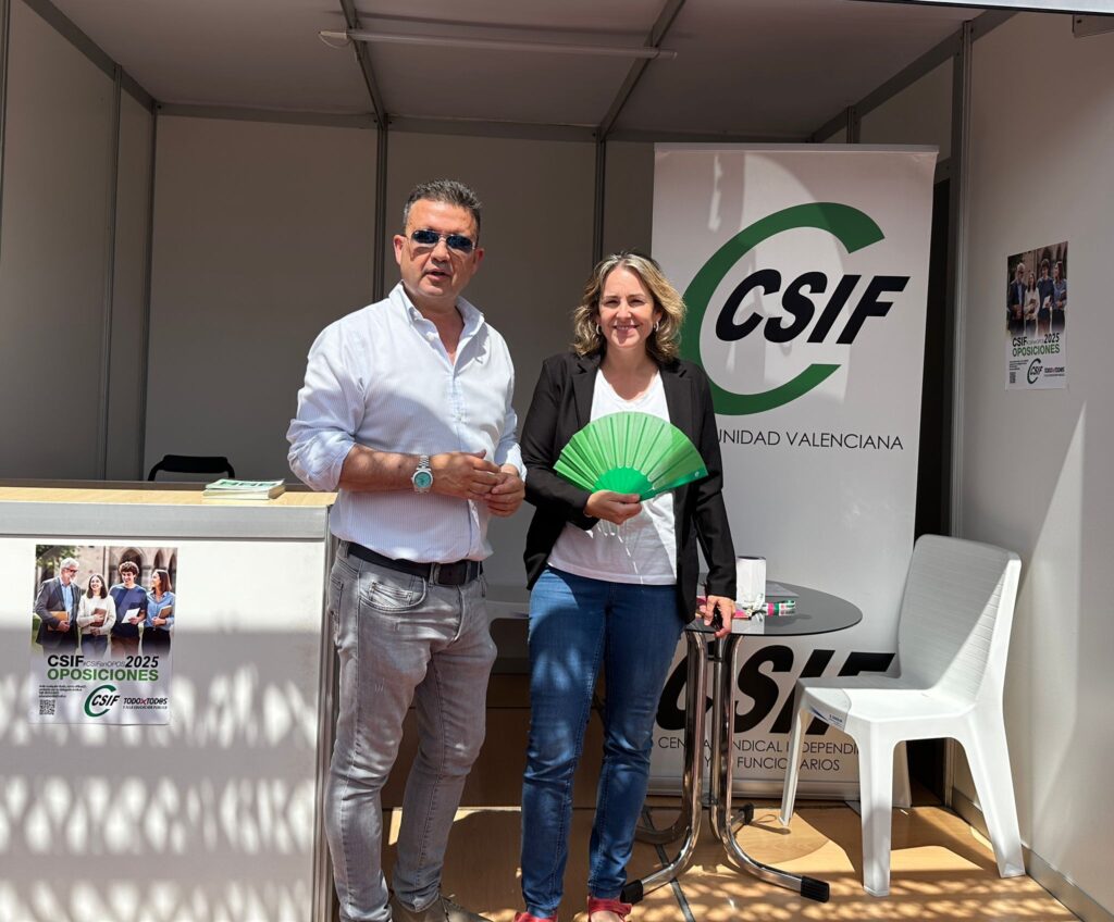 CSIF Educación consolida su apuesta por el talento joven y la función pública en el Foro de Empleo UPV 2025 2 Imagen de WhatsApp 2025 05 29 a las 18.37.55 3a99163d