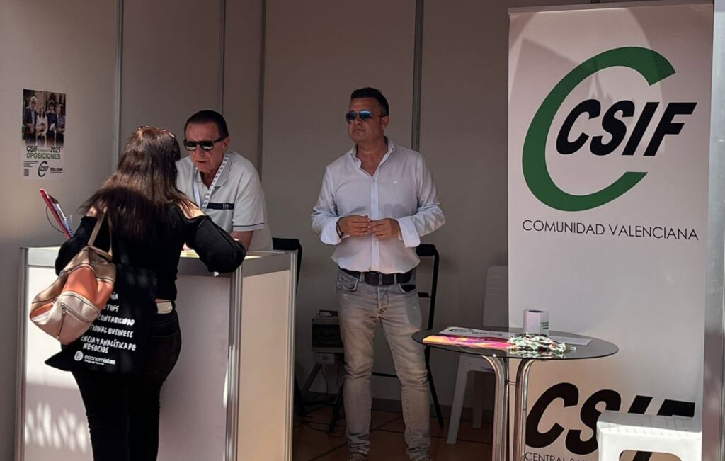 CSIF Educación consolida su apuesta por el talento joven y la función pública en el Foro de Empleo UPV 2025 3 Imagen de WhatsApp 2025 05 29 a las 18.37.55 85868ead