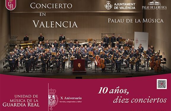 La Guardia Real interpreta en el Palau de la Música “Diez años, diez conciertos”