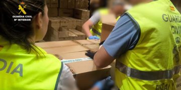 3 detenidos y 4 investigados por falsificaciones valoradas en unos 6 millones de euros