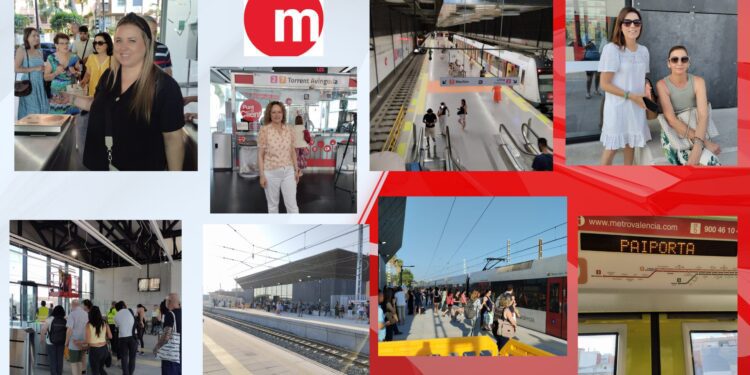 Día histórico, así ha reabierto el Metro en las estaciones afectadas por la DANA