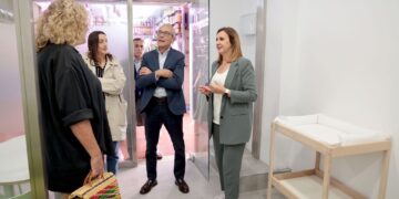 Nueva sala de lactancia en el Mercado del Cabanyal