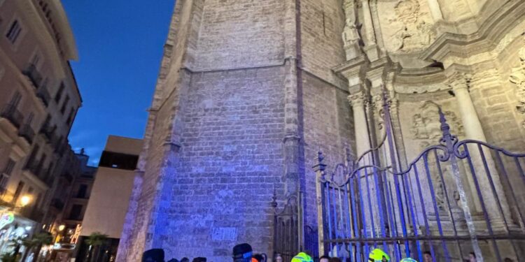 Un campanero herido en el Miguelete durante la procesión del Corpus 1 Un campanero herido en el Miguelete durante la procesión del Corpus