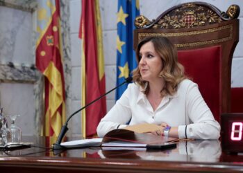 Catalá "se engancha" con las entidades LGTBIQ+ en el Pleno del Ajuntament de Valéncia
