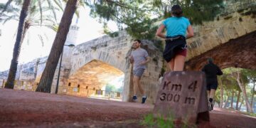 Valencia invertirá 227.000 euros en renovar el alumbrado del circuito de running del Jardín del Turia