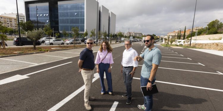 Nuevo aparcamiento de 185 plazas junto al Palacio de Justicia de Gandía