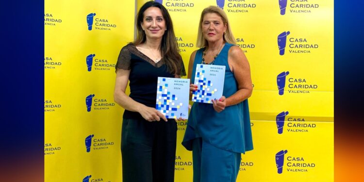 Aumento de mujeres en riesgo, centros de acogida temporal al completo y ayuda DANA, el escenario de Casa Caridad Valéncia en 2024