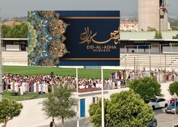 La Comunidad Islámica La Paz, celebra hoy el Ęid al-Adha con oración en el campo del Mundial 82 de Catarroja