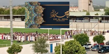 La Comunidad Islámica La Paz, celebra hoy el Ęid al-Adha con oración en el campo del Mundial 82 de Catarroja