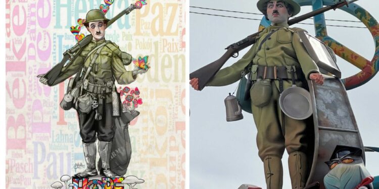 La falla municipal de Valencia 2026 ¿un refrito? 1 La falla municipal de Valencia 2025 ¿un refrito?