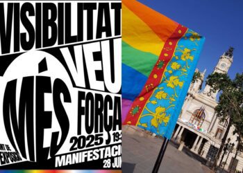 Dos manifestaciones al margen del Ayuntamiento y una fiesta al margen de las asociaciones, así será el Orgullo en Valencia