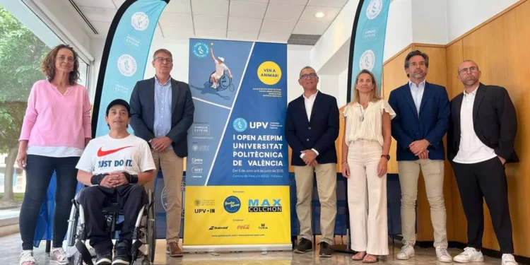 La UPV presenta el I Open Internacional de Tenis en Silla de Ruedas