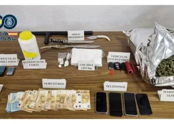 Desarticulado un grupo criminal de tráfico de drogas en Gandia y Carlet: once detenidos y cuatro en prisión