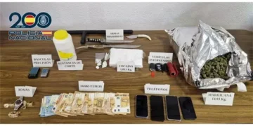 Desarticulado un grupo criminal de tráfico de drogas en Gandia y Carlet: once detenidos y cuatro en prisión